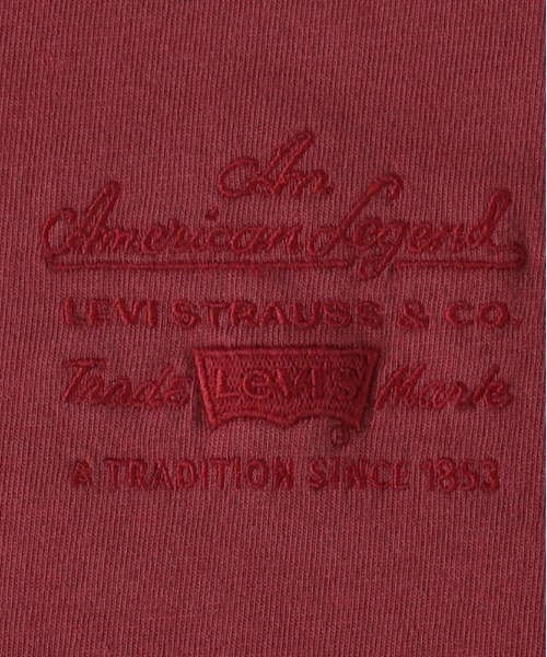 Levi's（リーバイス）の「Levi's(リーバイス)リラックスフィットＴシャツ（Tシャツ/カットソー・メンズ・レッド・S/L/M）」の4枚目の写真