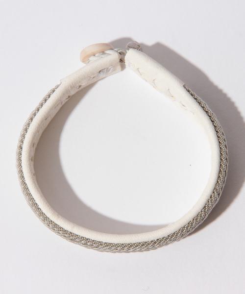 MARIA RUDMAN（マリア・ルドマン）の「 MARIA RUDMAN / ＜Men's＞ b plusb ブレスレット（ブレスレット・メンズ・ホワイト・ONE SIZE）」の3枚目の写真