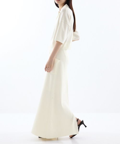 WRAPINKNOT(ラッピンノット)の「別注FLARE SKIRT(スカート・レディース・ホワイト/グレー/ブラック・1/0)」の7枚目の写真