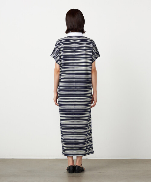 COMME CA ISM(コムサイズム)の「マルチボーダー ラガーワンピース(ワンピース・レディース・ブラック/ネイビー/グレー・MEDIUM/LARGE)」の11枚目の写真