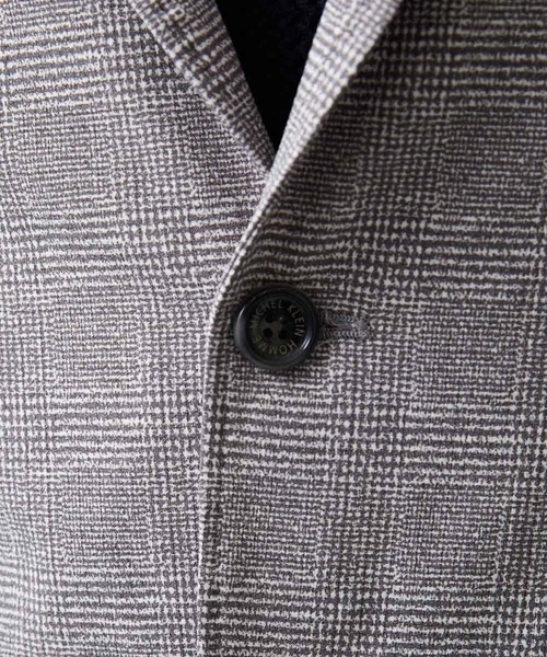 MICHEL KLEIN HOMME   （ミッシェルクランオム）の「【セットアップ】グレンチェック柄テーラードジャケット（テーラードジャケット・メンズ・ネイビー/グレー・MEDIUM/LARGE/X-LARGE）」の10枚目の写真