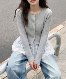 SpRay（スプレイ）の「テレコチュールカーディガンアンサンブル（カーディガン/ボレロ）」