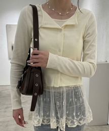 SpRay（スプレイ）の「テレコチュールカーディガンアンサンブル（カーディガン/ボレロ）」