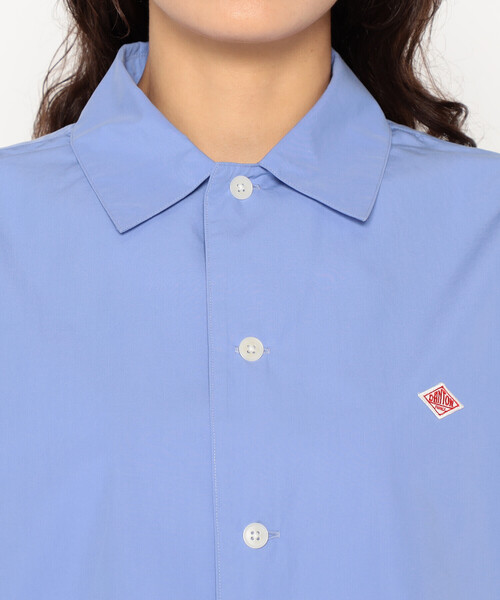 Women's Cotton Poplin Half Sleeve Shirt（シャツ/ブラウス）｜DANTON