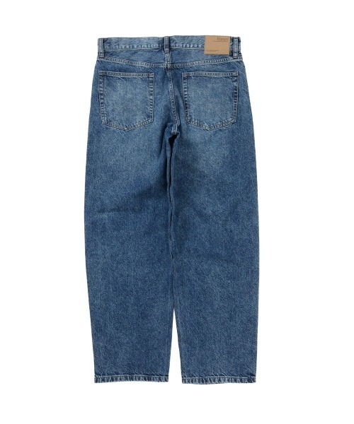HANES(ヘインズ)の「【Hanes/ヘインズ】メンズ デニムワイドフィット 5ポケット(デニムパンツ・メンズ・ライトブルー/ブルー系1/ネイビー・LARGE/X-LARGE/MEDIUM)」の8枚目の写真
