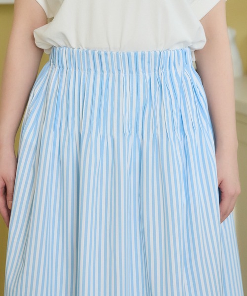 meeny miny(ミーニーマイニー)の「【メゾンテリア】ストライプスカート(スカート・レディース・ブルー/ピンク・M-L/S-M)」の17枚目の写真
