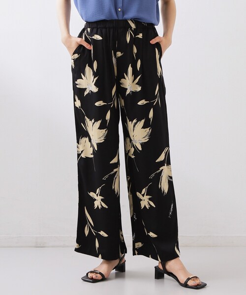 THE SHOP TK （ザ ショップ ティーケー ）の「花柄レーヨンパンツ（その他パンツ・レディース・ブラック系/グリーン系その他2・99）」の17枚目の写真