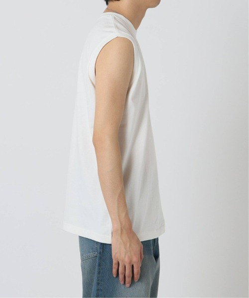 HANES(ヘインズ)の「Hanes / ヘインズ 1P T-SHIRTS SHIRO スリーブレス Tシャツ(Tシャツ/カットソー・メンズ・ホワイト・LARGE/MEDIUM/SMALL)」の6枚目の写真