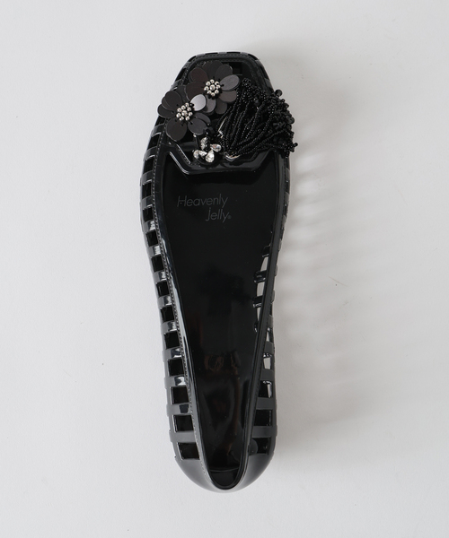 CITYSHOP(シティーショップ)の「HEAVENLY JELLY DAZZLA HJ25PSCL-ST02:シューズ(その他シューズ・レディース・シルバー/ブラック・39/38/36/37)」の17枚目の写真
