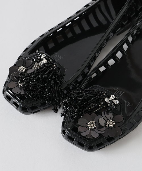 CITYSHOP(シティーショップ)の「HEAVENLY JELLY DAZZLA HJ25PSCL-ST02:シューズ(その他シューズ・レディース・シルバー/ブラック・39/38/36/37)」の15枚目の写真