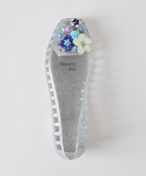 CITYSHOP(シティーショップ)の「HEAVENLY JELLY DAZZLA HJ25PSCL-ST02:シューズ(その他シューズ・レディース・シルバー/ブラック・39/38/36/37)」の8枚目の写真