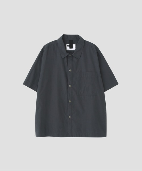 MHL.(エムエイチエル)の「COTTON NYLON VOILE(シャツ/ブラウス・メンズ・チャコール/グリーン・SMALL/MEDIUM/LARGE)」の9枚目の写真