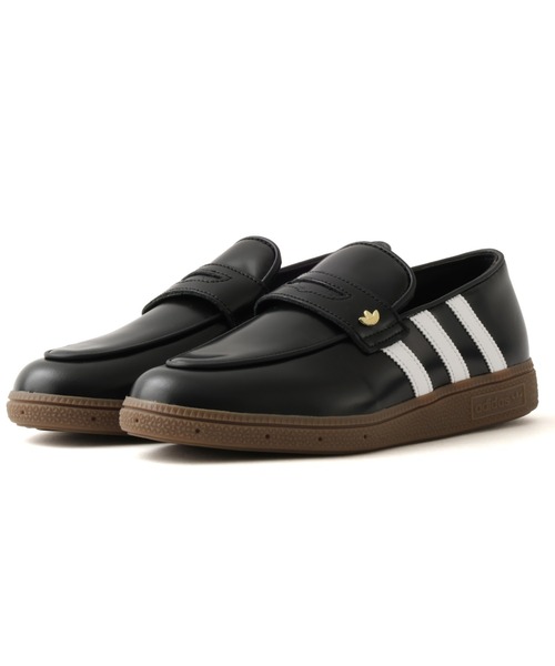 adidas(アディダス)の「adidas HANDBALL SPEZIAL LOAFER W / アディダス ハンドボール スペツィアル ローファー W(スニーカー・レディース・ブラック・25.5cm/25.0cm/24.5cm/24.0cm/23.5cm/23.0cm/22.5cm/29.0cm/28.5cm/28.0cm/27.5cm/27.0cm/26.5cm/26.0cm)」の1枚目の写真