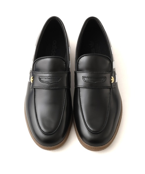 adidas(アディダス)の「adidas HANDBALL SPEZIAL LOAFER W / アディダス ハンドボール スペツィアル ローファー W(スニーカー・レディース・ブラック・25.5cm/25.0cm/24.5cm/24.0cm/23.5cm/23.0cm/22.5cm/29.0cm/28.5cm/28.0cm/27.5cm/27.0cm/26.5cm/26.0cm)」の4枚目の写真
