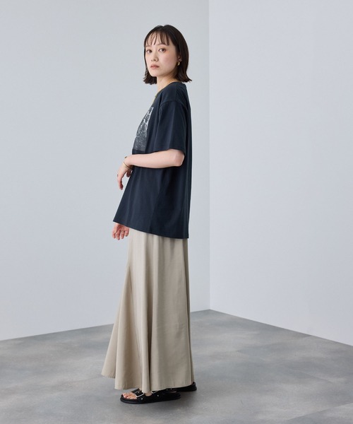 CROSS FUNCTION(クロスファンクション)の「《UV》エブ楽 Brooklynフォトプリント クール Tシャツ【CROSS FUNCTION/クロスファンクション】(Tシャツ/カットソー・レディース・オフホワイト/チャコールグレー・LL/L/M)」の16枚目の写真
