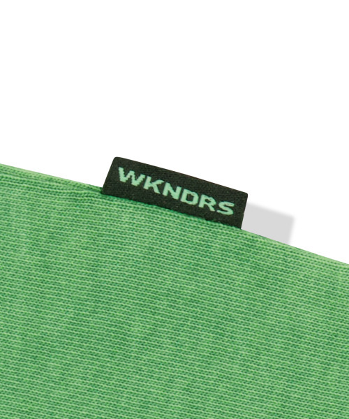 WKNDRS(ウィーキャンドース)の「B-LOGO T-SHIRT (GREEN)(Tシャツ/カットソー・レディース・その他・LARGE/X-LARGE/SMALL/MEDIUM)」の4枚目の写真