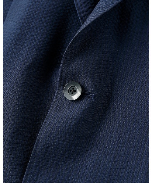DoCLASSE( ドゥクラッセ)の「MARZOTTO(マルゾット)サッカーJK(テーラードジャケット・メンズ・ネイビー/ダークグリーン/ライトブルー/ベージュ・LL/M/L/S/3L)」の12枚目の写真