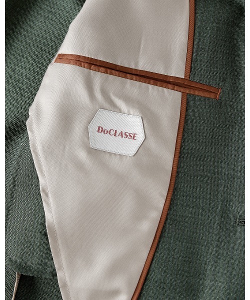 DoCLASSE( ドゥクラッセ)の「MARZOTTO(マルゾット)サッカーJK(テーラードジャケット・メンズ・ネイビー/ダークグリーン/ライトブルー/ベージュ・LL/M/L/S/3L)」の20枚目の写真