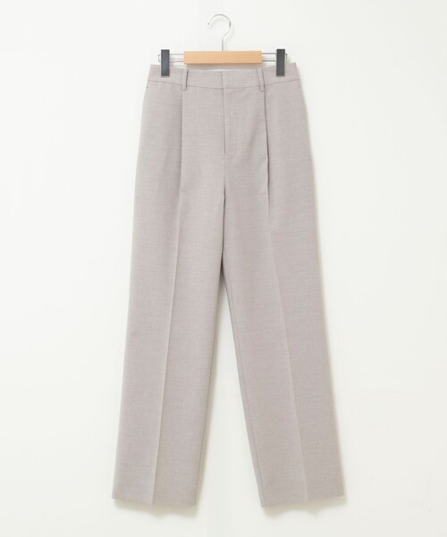 NOLLEY’S(ノーリーズ)の「《セットアップ対応/接触冷感》【BECシリーズ】ウォッシャブルハイスペックトロセミワイドパンツ(その他パンツ・レディース・ライトグレー/ネイビー・38/36)」の6枚目の写真