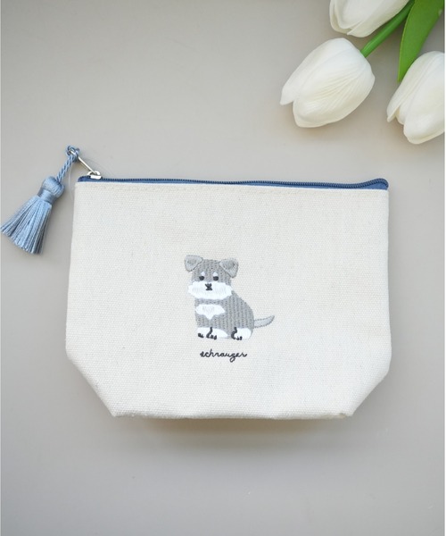 Port / ポート 】 アニマル 刺繍 ポーチ（ポーチ）｜Port（ポート）の