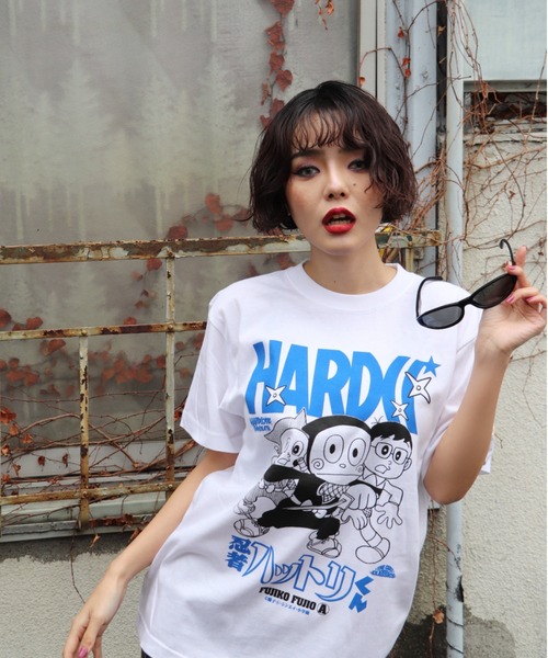 ハードコアチョコレート（ハードコアチョコレート）の「忍者ハットリくん(への字口ホワイト)（Tシャツ/カットソー・メンズ・ホワイト・XX-LARGE/X-LARGE/LARGE）」の2枚目の写真