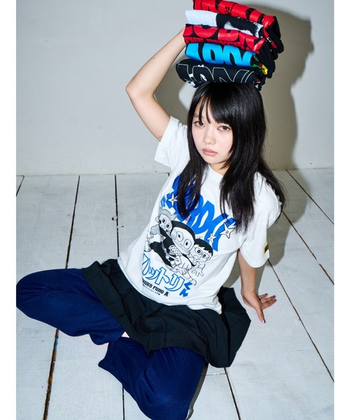 ハードコアチョコレート（ハードコアチョコレート）の「忍者ハットリくん(への字口ホワイト)（Tシャツ/カットソー・メンズ・ホワイト・XX-LARGE/X-LARGE/LARGE）」の13枚目の写真