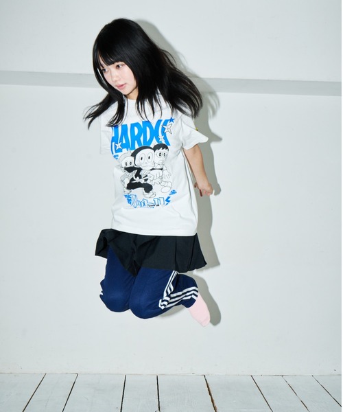 ハードコアチョコレート（ハードコアチョコレート）の「忍者ハットリくん(への字口ホワイト)（Tシャツ/カットソー・メンズ・ホワイト・XX-LARGE/X-LARGE/LARGE）」の6枚目の写真