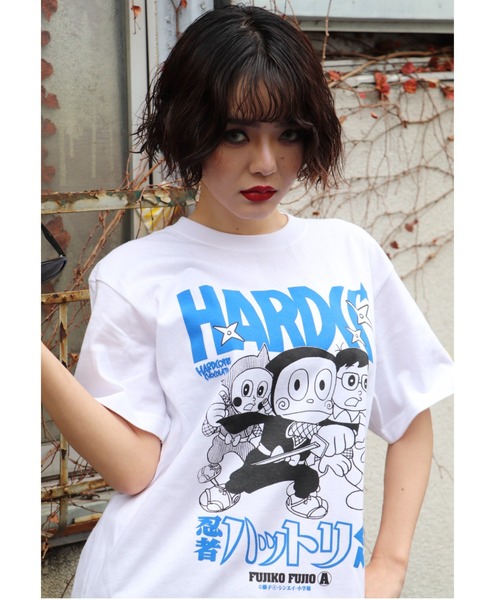 ハードコアチョコレート（ハードコアチョコレート）の「忍者ハットリくん(への字口ホワイト)（Tシャツ/カットソー・メンズ・ホワイト・XX-LARGE/X-LARGE/LARGE）」の9枚目の写真