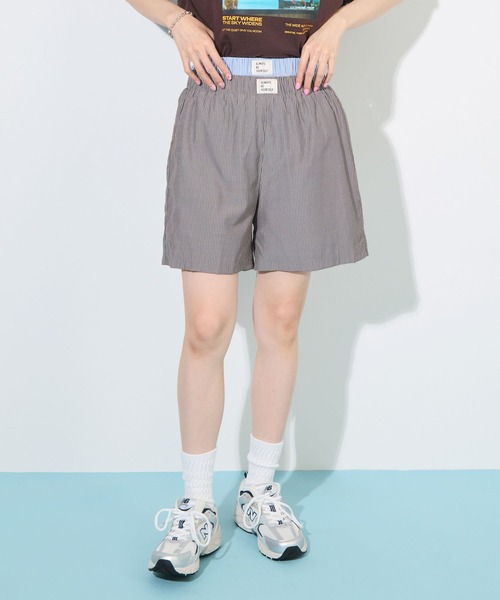 ABYS(アビス)の「オリジナルタグ付きストライプショートパンツ(その他パンツ・レディース・ネイビー/ブルー・FREE)」の14枚目の写真