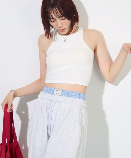 ABYS(アビス)の「オリジナルタグ付きストライプショートパンツ(その他パンツ・レディース・ネイビー/ブルー・FREE)」の18枚目の写真