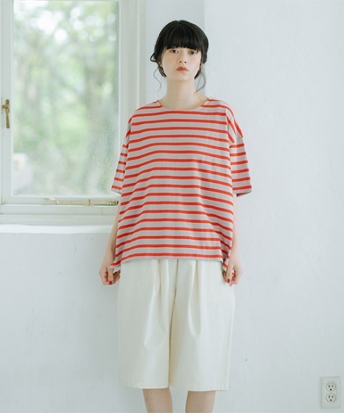 オローネ(オローネ)の「モスモスハーフパンツ(その他パンツ・レディース・アイボリー/ブラック・FREE)」の3枚目の写真