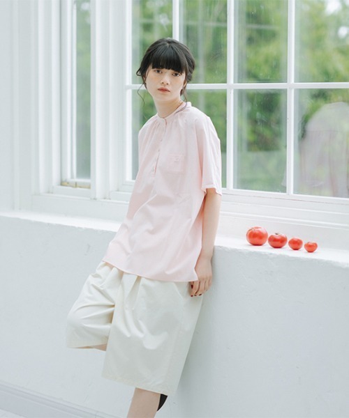 オローネ(オローネ)の「モスモスハーフパンツ(その他パンツ・レディース・アイボリー/ブラック・FREE)」の8枚目の写真