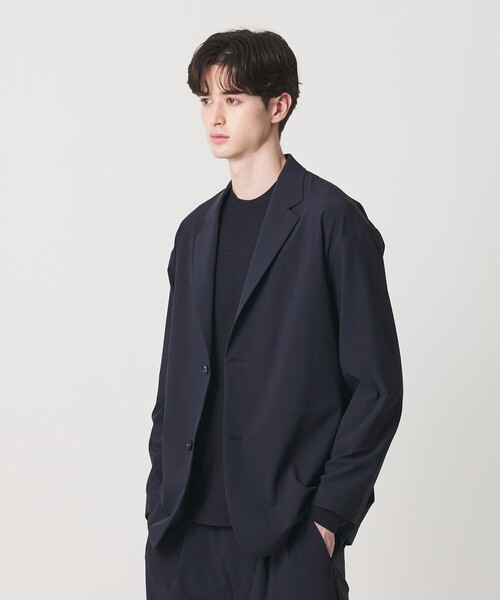 BEAUTY&YOUTH UNITED ARROWS(ビューティーアンドユースユナイテッドアローズ)の「【WEB限定】360°MASTER リラックス 2B ジャケット セットアップ対応 撥水 ストレッチ ウォッシャブル(テーラードジャケット・メンズ・ネイビー・XL/L/M/S)」の2枚目の写真