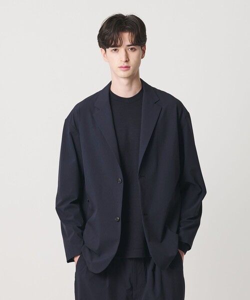 BEAUTY&YOUTH UNITED ARROWS(ビューティーアンドユースユナイテッドアローズ)の「【WEB限定】360°MASTER リラックス 2B ジャケット セットアップ対応 撥水 ストレッチ ウォッシャブル(テーラードジャケット・メンズ・ネイビー・XL/L/M/S)」の3枚目の写真