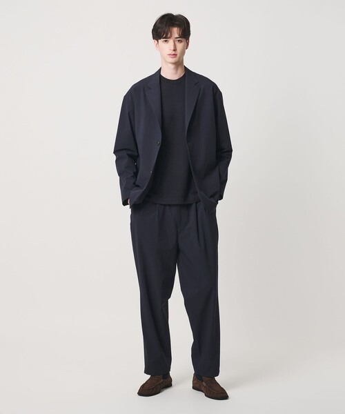 BEAUTY&YOUTH UNITED ARROWS(ビューティーアンドユースユナイテッドアローズ)の「【WEB限定】360°MASTER リラックス 2B ジャケット セットアップ対応 撥水 ストレッチ ウォッシャブル(テーラードジャケット・メンズ・ネイビー・XL/L/M/S)」の4枚目の写真