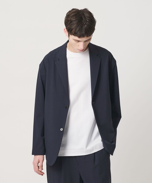BEAUTY&YOUTH UNITED ARROWS(ビューティーアンドユースユナイテッドアローズ)の「【WEB限定】360°MASTER リラックス 2B ジャケット セットアップ対応 撥水 ストレッチ ウォッシャブル(テーラードジャケット・メンズ・ネイビー・XL/L/M/S)」の6枚目の写真