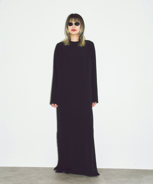CITYSHOP（シティーショップ）の「《追加》VELVET LEAN KAFTAN DRESS：ワンピース（ワンピース・レディース・ベージュ/ブラック・36/38）」の19枚目の写真
