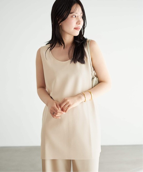 plage(プラージュ)の「《追加》Minimal Long タンクトップ 2(タンクトップ・レディース・ブラック・FREE)」の15枚目の写真