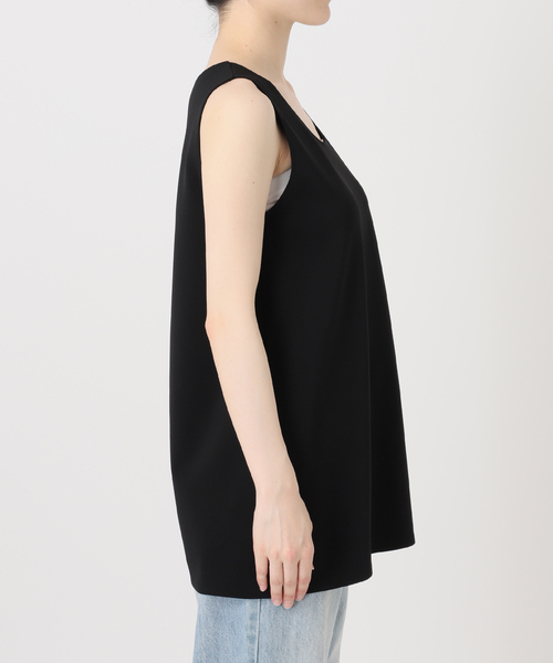 plage(プラージュ)の「《追加》Minimal Long タンクトップ 2(タンクトップ・レディース・ブラック・FREE)」の7枚目の写真
