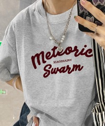 Silly（シリー）の「【絶妙なサイズ感！】ロゴプリントオーバーサイズ半袖Tシャツ（Tシャツ/カットソー）」