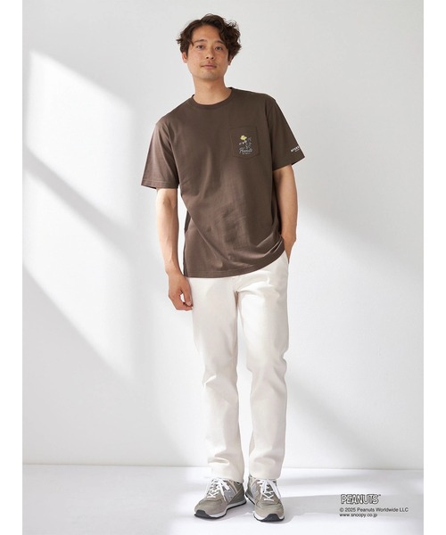 McGREGOR(マックレガー)の「【PEANUTS】プリントTシャツ(ウッドストック)(Tシャツ/カットソー・メンズ・ブラック/ダークブラウン・L/M)」の4枚目の写真