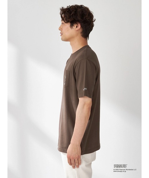 McGREGOR(マックレガー)の「【PEANUTS】プリントTシャツ(ウッドストック)(Tシャツ/カットソー・メンズ・ブラック/ダークブラウン・L/M)」の5枚目の写真