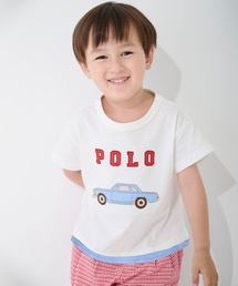 POLO BCS（ポロ ビーシーエス）の「【POLO BCS】アップリケ半袖Tシャツ（Tシャツ/カットソー）」