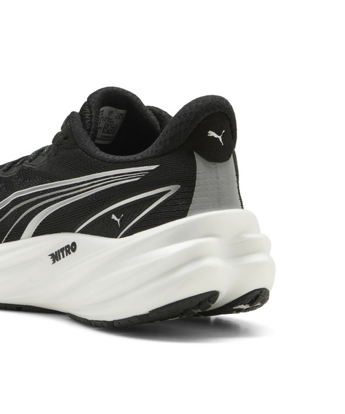 PUMA(プーマ)の「PUMA プーマ ウィメンズ ヴェロシティ ニトロ 5 ワイド ランニングシューズ(スニーカー・レディース・ブラック×ホワイト/ブラック・25.0cm/25.5cm/26.0cm/24.5cm/23.0cm/23.5cm/24.0cm/22.5cm)」の10枚目の写真