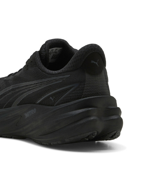 PUMA(プーマ)の「PUMA プーマ ウィメンズ ヴェロシティ ニトロ 5 ワイド ランニングシューズ(スニーカー・レディース・ブラック×ホワイト/ブラック・25.0cm/25.5cm/26.0cm/24.5cm/23.0cm/23.5cm/24.0cm/22.5cm)」の4枚目の写真