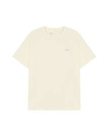 Basic Logo T-shirt / Light Yellow