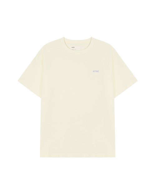 MTTIRE(マティレ)の「Basic Logo T-shirt / Light Yellow(Tシャツ/カットソー・レディース・その他・LARGE/MEDIUM/SMALL/X-LARGE)」の1枚目の写真