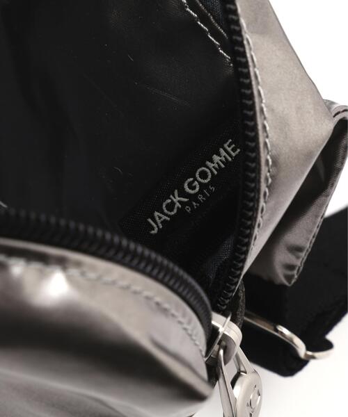 Jack Gomme（ジャックゴム）の「◆ 【JACK GOMME】バムバッグ（ボディバッグ/ウエストポーチ・レディース・シルバー/ゴールド・ﾌﾘ-）」の14枚目の写真