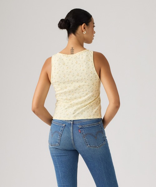Levi's(リーバイス)の「Levi's/リーバイス DRY GOODS ポインテールレース タンクトップ(タンクトップ・レディース・イエロー・M/XS/S)」の3枚目の写真