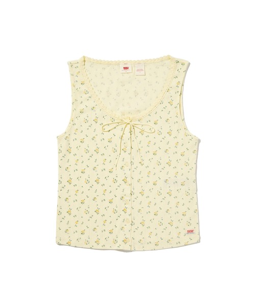Levi's(リーバイス)の「Levi's/リーバイス DRY GOODS ポインテールレース タンクトップ(タンクトップ・レディース・イエロー・M/XS/S)」の4枚目の写真